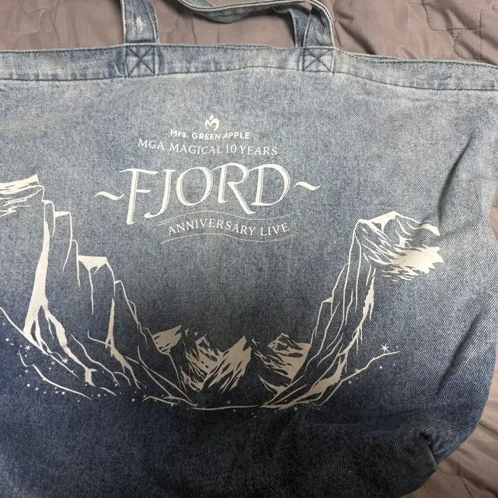 [BUNJANG] Mrs. Green Apple Fjords Denim Bag / 미세스 그린애플 피요르드 데님가방