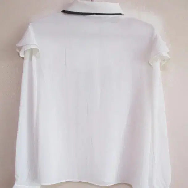 [SOLD OUT] Zara 화이트 쉬폰 블라우스 (홑곁)