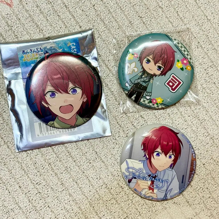[BUNJANG] Ensemble Stars Suou Tsukasa Bundle Set Event Collection, Casual, Basic, Fleur Badges / 일괄 앙스타 스오우 츠카사 이베코레 캔뱃지 캐주얼 베이직 플뢰르 뱃지