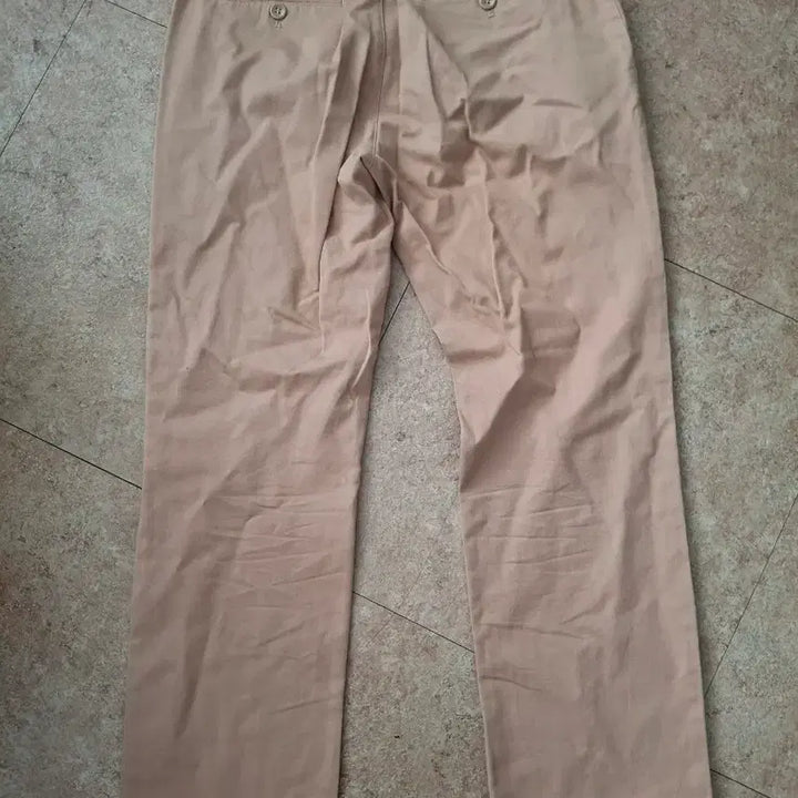[BUNJANG] Ad Hoc Beige Cotton Pants / ad hoc 베이지 면바지 76cm