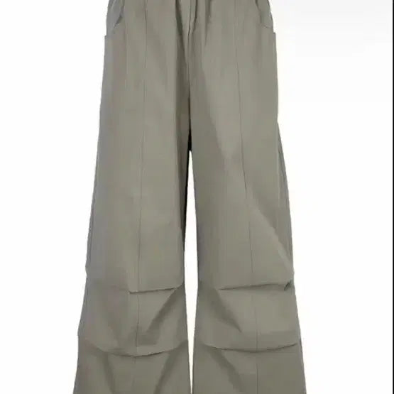 [BUNJANG] Seric Khaki Skirt Pants / 세릭 스커트 팬츠 카키