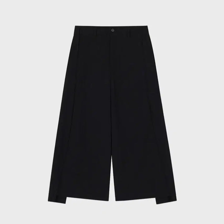 [BUNJANG] Songzio Asymmetric Cut Crop Wide Pants / [78] 25FW 송지오 컬렉션 어시메트릭 컷 크롭 와이드 팬츠