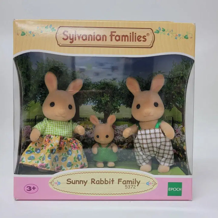 [BUNJANG] Sylvanian Families Sunny Rabbit Family Bundle Set (Sealed) / 미개봉)실바니안 써니토끼 가족 일괄