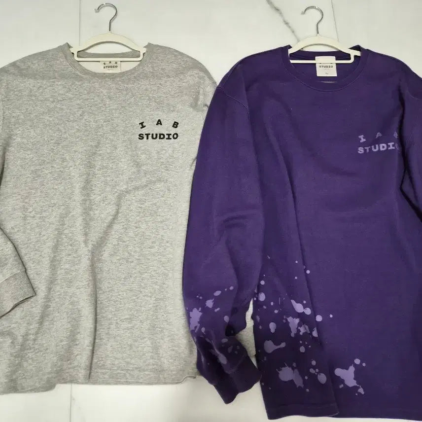 [SOLD OUT] IAB STUDIO 롱슬리브 그레이