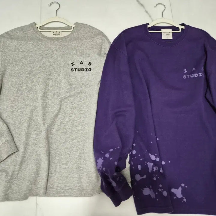 [SOLD OUT] IAB STUDIO 롱슬리브 그레이
