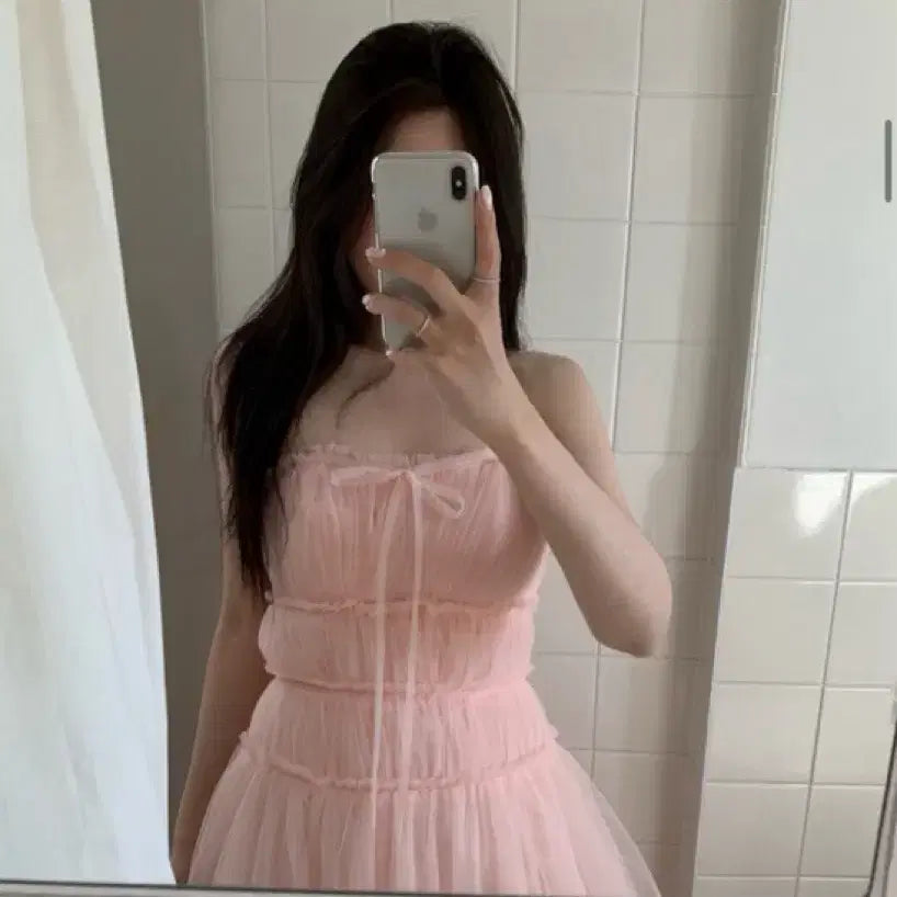 [BUNJANG] Flonew Purin Dress (Size L) / 플로뉴 푸린 드레스 L (새상품)