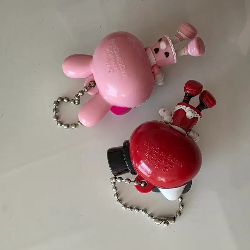[BUNJANG] Classic Kitty Lori Kitty, Kitty Keyring Bundle Set (2 pcs) / 고전키티 로리 키티, 키티 키링 일괄2개