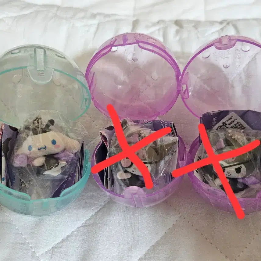 [BUNJANG] Sanrio Devil Swing Keyring Set / 산리오 악마 스윙 데빌 키링 가챠 시나모롤
