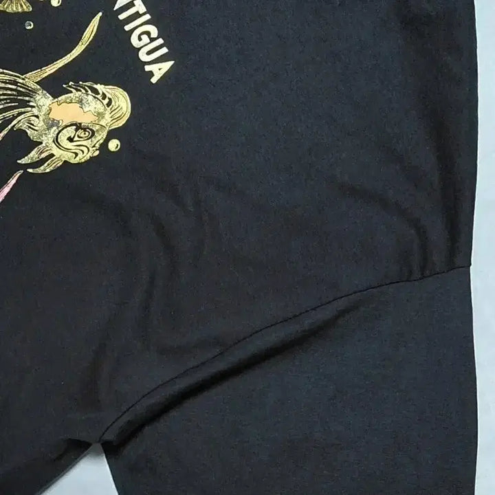 [BUNJANG] Hanes Antigua Tropical Fish Graphic T-shirt / [XL] 90s Hanes 싱글스티치 &