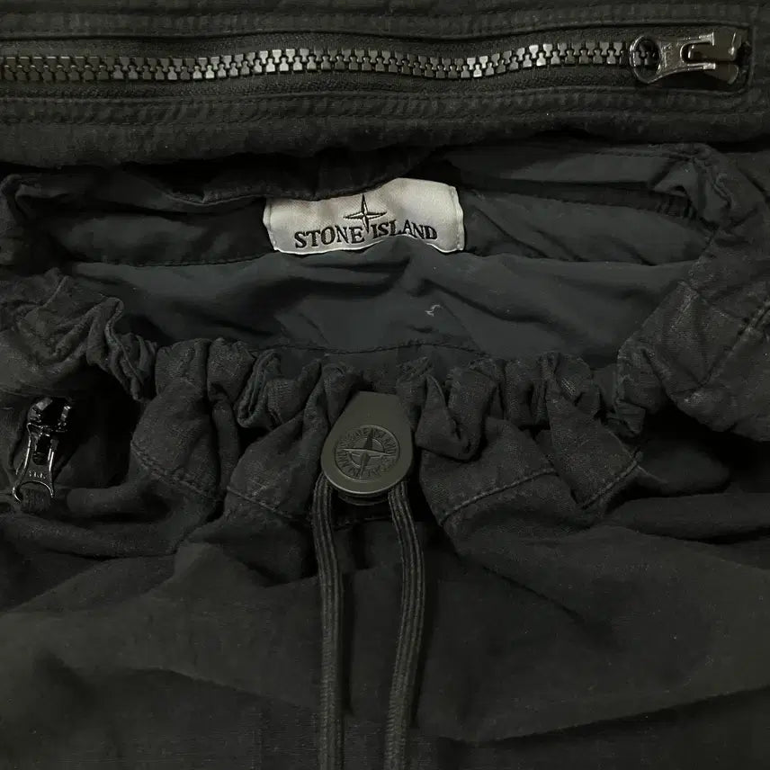 [BUNJANG] Stone Island Backpack Black / 스톤아일랜드 백팩 블랙