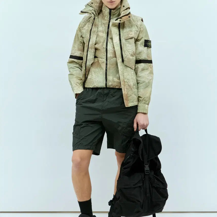 [BUNJANG] Stone Island Backpack Black / 스톤아일랜드 백팩 블랙