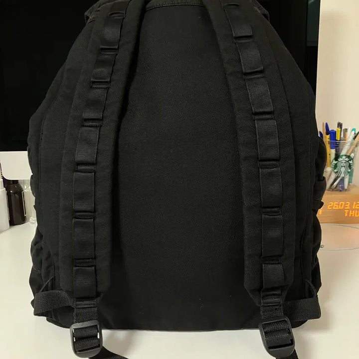 [BUNJANG] Stone Island Backpack Black / 스톤아일랜드 백팩 블랙