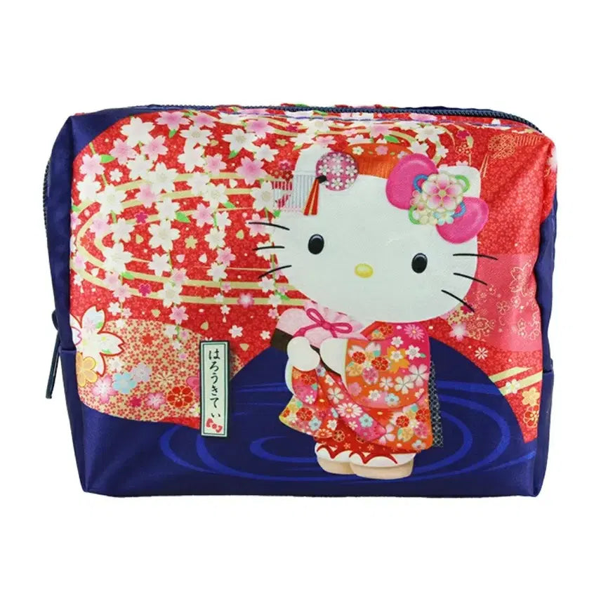 [SOLD OUT] 일본정품) 키티 일본풍 사쿠라 기모노 장바구니 헬로키티 에코백