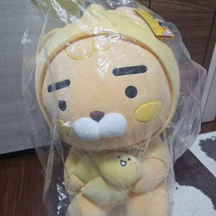 [BUNJANG] Kakao Friends Little Ryan Plush Doll / 카카오프렌즈 리틀프렌즈 라이언 대형 인형 새상품
