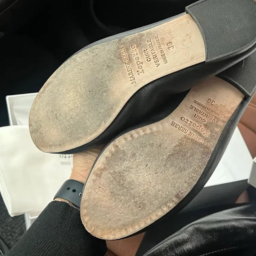 [BUNJANG] Repetto x Marine Serre Flat Shoes FR36 (230) / 레페토 X 마린세르 플랫슈즈 FR36(230)