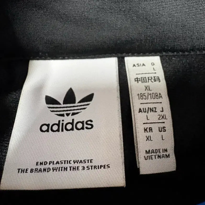 [BUNJANG] Adidas Black XL Jersey / 아디디스 블랙 XL 져지