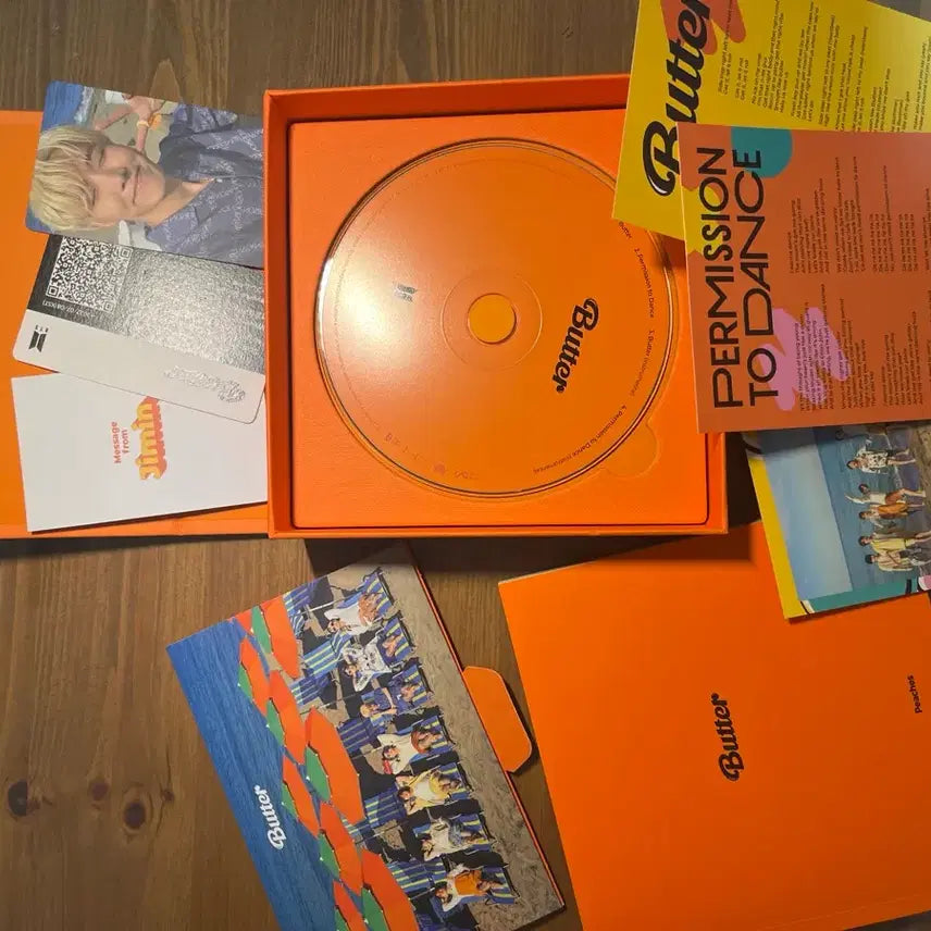 [BUNJANG] BTS Butter Orange Version Album / 방탄소년단 BTS Butter 앨범 오렌지