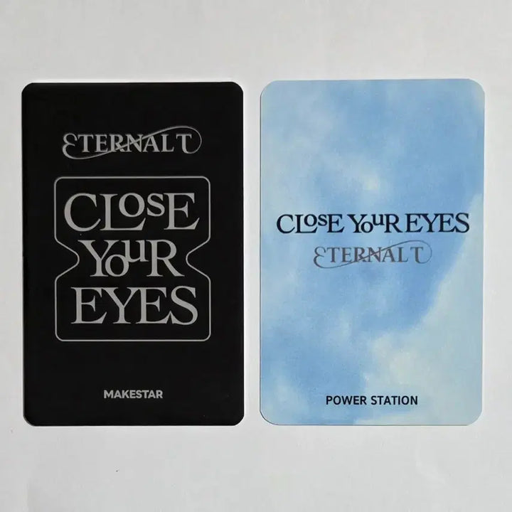[SOLD OUT] CLOSE YOUR EYES 클유아 마징시앙 ETERNALT 포카