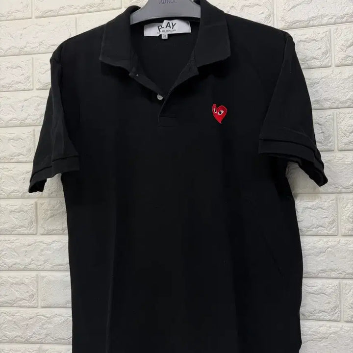 [SOLD OUT] 꼼데가르송 반팔 카라티 XL