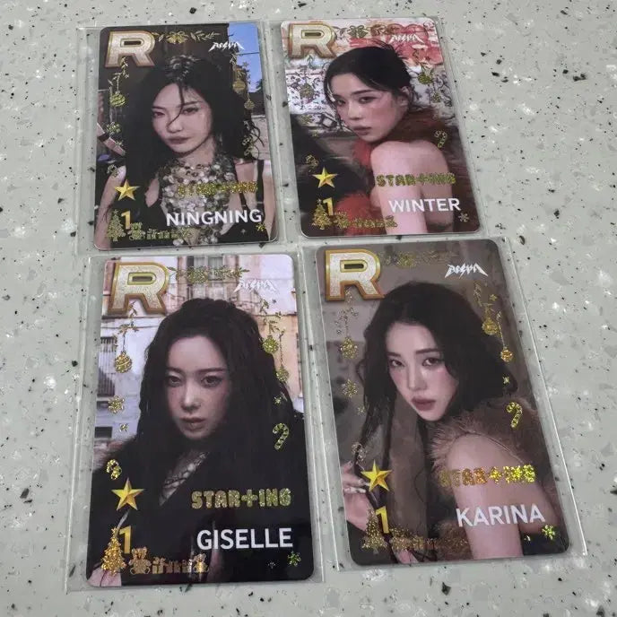 [BUNJANG] aespa Winter STAR+ING Bundle Set / 에스파 aespa STAR+ING WINTER FULL Set 일괄