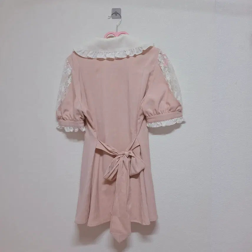 [BUNJANG] Secret Honey Double Ribbon Set-up / 정품) 시허니 더블 리본 셋업