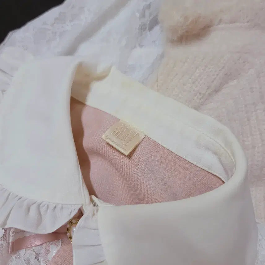 [BUNJANG] Secret Honey Double Ribbon Set-up / 정품) 시허니 더블 리본 셋업