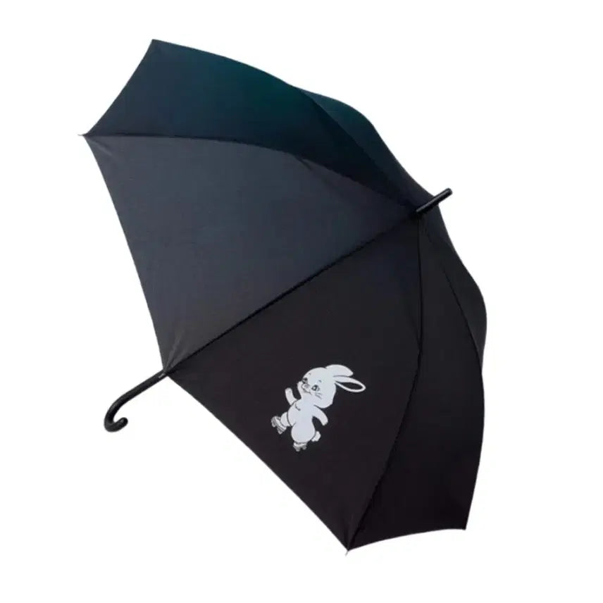 [BUNJANG] NewJeans Umbrella Black / 뉴진스 토끼 엄브렐라 블랙 장우산