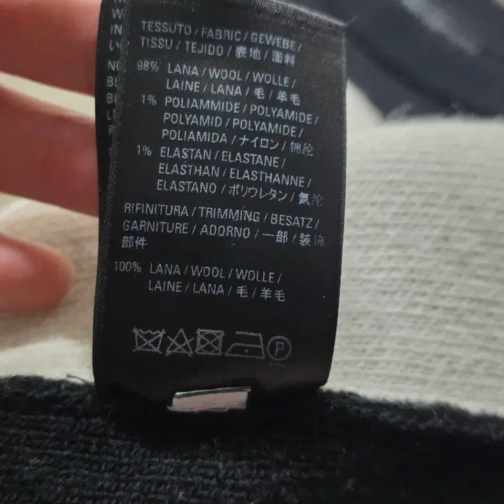 [BUNJANG] Balenciaga Marathon Knit Sweater / 발렌시아가 블랙 울 마라톤 니트 M 매물귀한한정판 오버사이즈 국내105