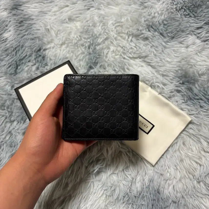 [BUNJANG] Gucci Micro Guccissima Bi-Fold Wallet / 구찌 마이크로시마 반지갑