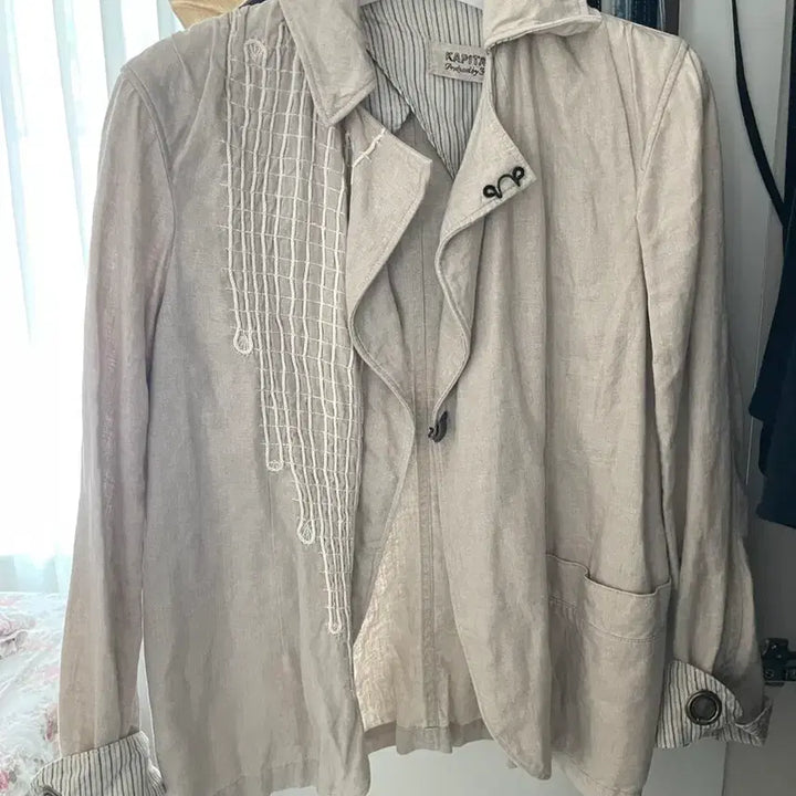 [BUNJANG] Kapital Linen Jacket / Kapital 캐피탈 린넨 자켓 (55반까지 좋아요)
