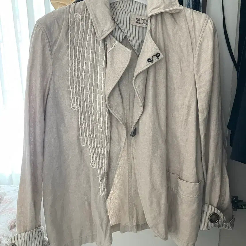 [BUNJANG] Kapital Linen Jacket / Kapital 캐피탈 린넨 자켓 (55반까지 좋아요)