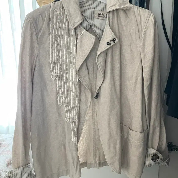[BUNJANG] Kapital Linen Jacket / Kapital 캐피탈 린넨 자켓 (55반까지 좋아요)