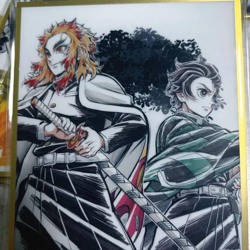 [BUNJANG] Ufotable Rengoku &amp; Tanjiro Acrylic Stand / 유포테이블 웹샵 쿠지 렌고쿠 탄지로 아크릴쿠지