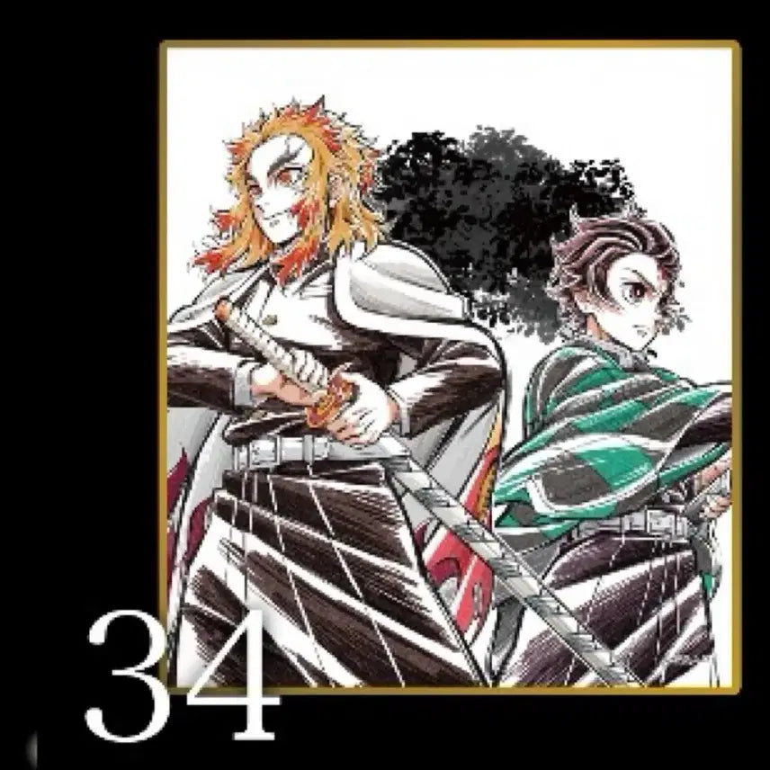 [BUNJANG] Ufotable Rengoku &amp; Tanjiro Acrylic Stand / 유포테이블 웹샵 쿠지 렌고쿠 탄지로 아크릴쿠지