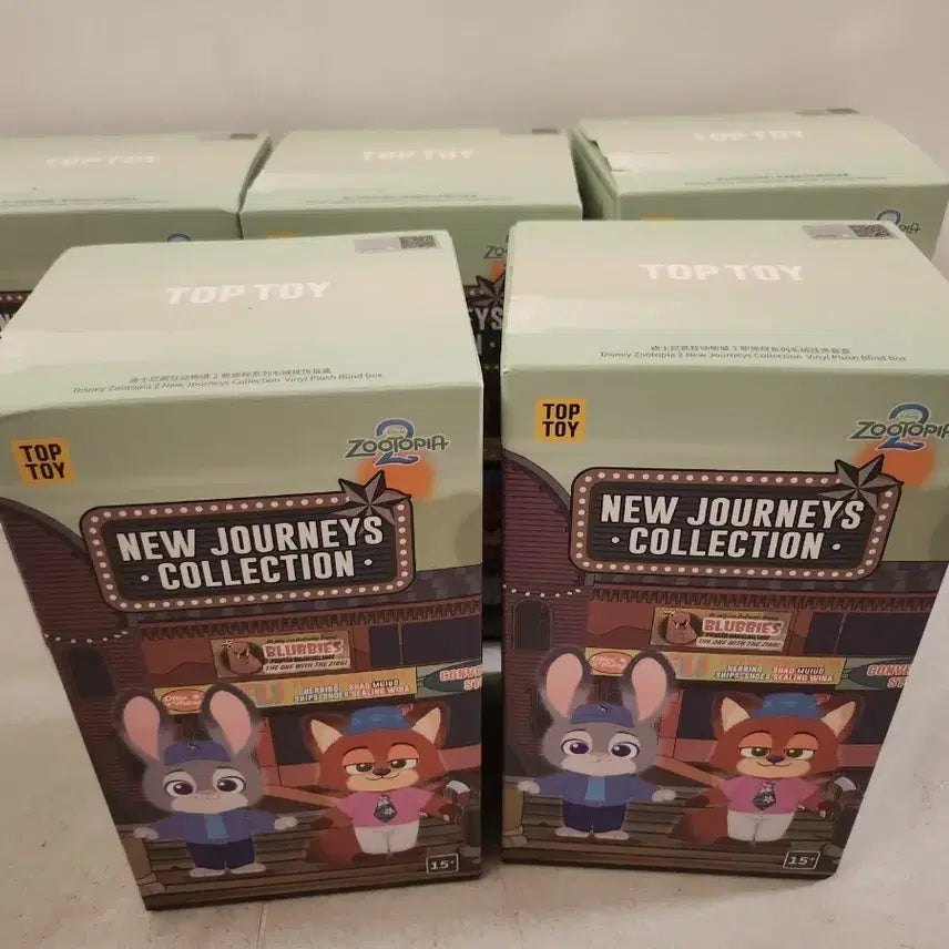 [SOLD OUT] 탑토이 주토피아2 박스 뉴저니 컬렉션 랜덤 인형 키링