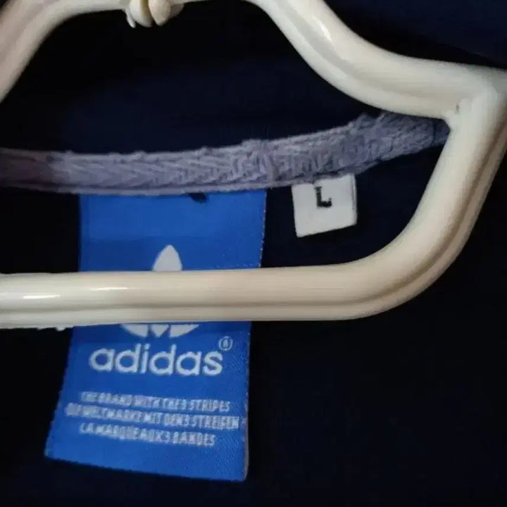 [BUNJANG] Adidas Firebird Navy Track Top Jersey Jacket M / 아디다스 파이어버드 네이비 남흰 트랙탑 저지 져지집업 95/M