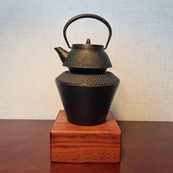 [BUNJANG] Japanese Iron Teapot and Brazier Set / 사이즈 작은 일본 무쇠 주전자와 차화로 - 실사용 가능