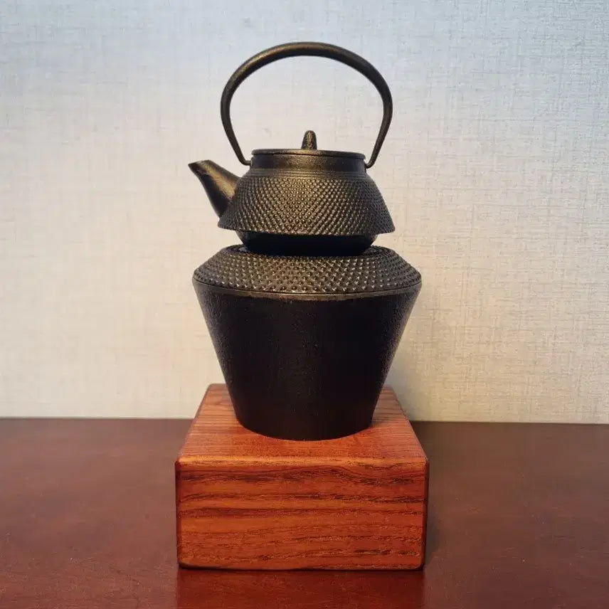 [BUNJANG] Japanese Iron Teapot and Brazier Set / 사이즈 작은 일본 무쇠 주전자와 차화로 - 실사용 가능