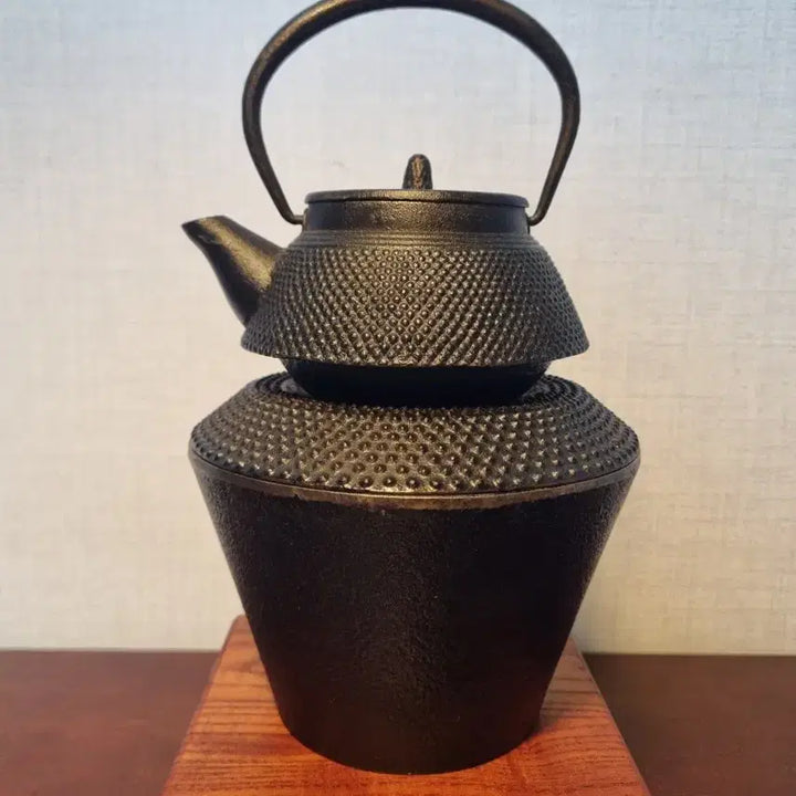 [BUNJANG] Japanese Iron Teapot and Brazier Set / 사이즈 작은 일본 무쇠 주전자와 차화로 - 실사용 가능