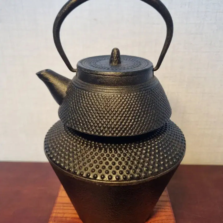 [BUNJANG] Japanese Iron Teapot and Brazier Set / 사이즈 작은 일본 무쇠 주전자와 차화로 - 실사용 가능