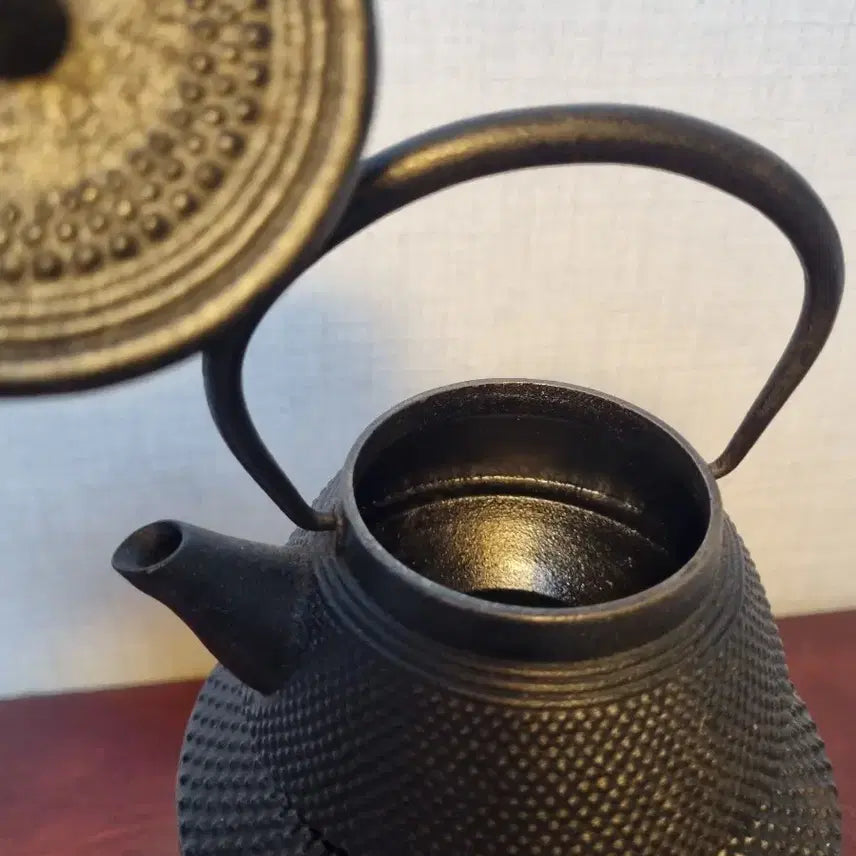 [BUNJANG] Japanese Iron Teapot and Brazier Set / 사이즈 작은 일본 무쇠 주전자와 차화로 - 실사용 가능