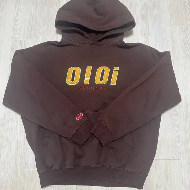 [BUNJANG] OiOi Brown Hoodie L / OiOi 브라운 후드티 L