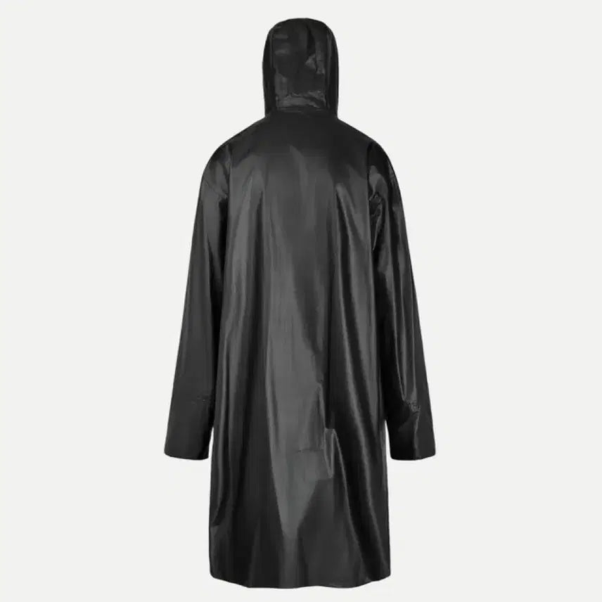 [BUNJANG] khak. Reversible Rain Hood Coat Black / khak. 레인 후드 코트 블랙