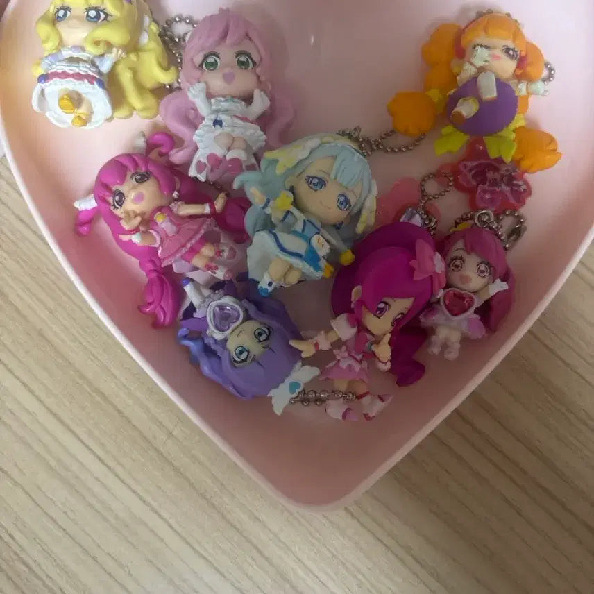 [BUNJANG] Precure Pretty Girl Keyring / 프리큐어 미소녀키링판매