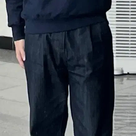 [BUNJANG] Uniform Bridge U.S. Army Navy Sweatshirt / 유니폼브릿지 U.S. ARMY 네이비 맨투맨 m