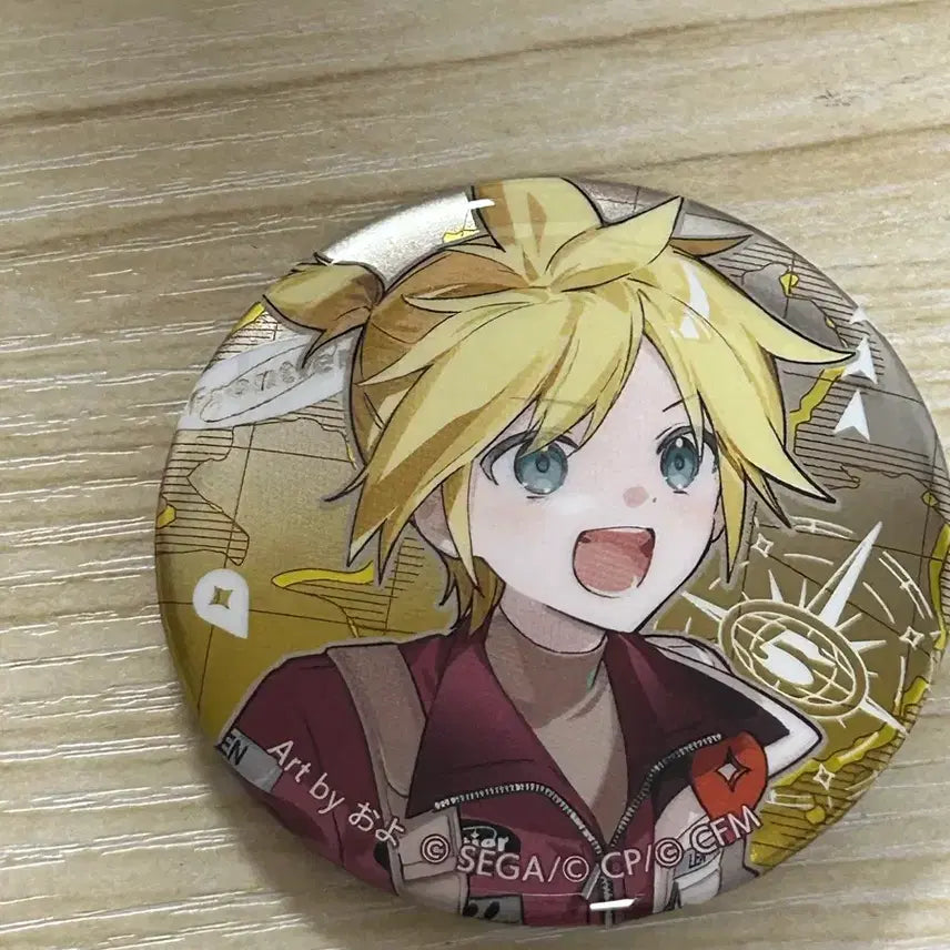 [BUNJANG] Project Sekai Kagamine Len 5th Anniversary Can Badge / 프세카 카가미네 렌 5주년 캔뱃지