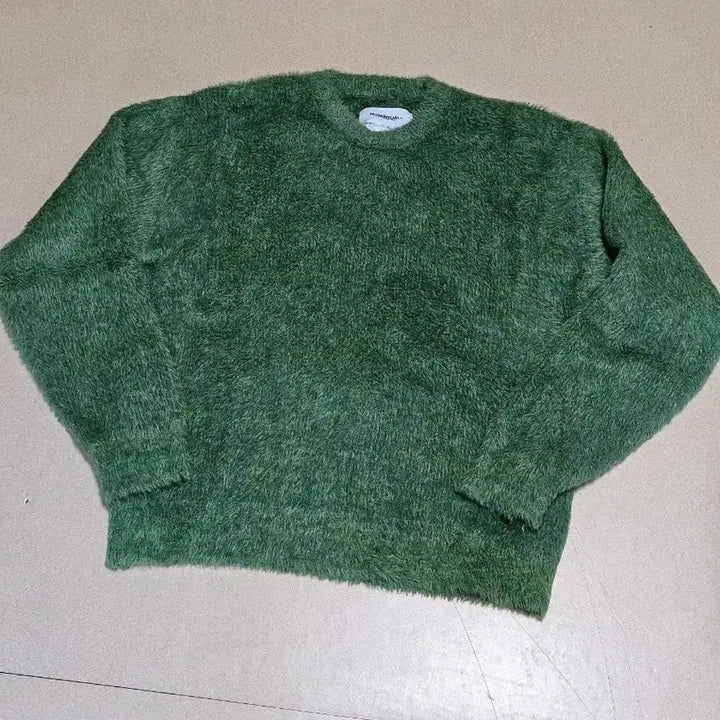 [BUNJANG] NOMANUAL Hairy Knit M / [노매뉴얼] 헤어리 니트 m