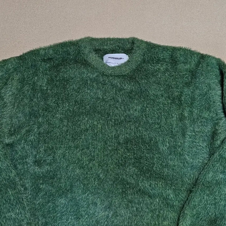 [BUNJANG] NOMANUAL Hairy Knit M / [노매뉴얼] 헤어리 니트 m