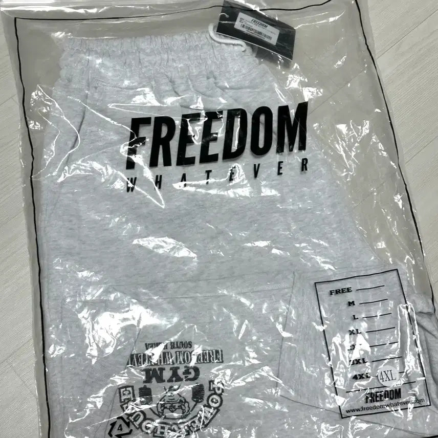 [SOLD OUT] 프리덤 파워하우스 버뮤다 쇼츠 멜란지 4XL(새상품)