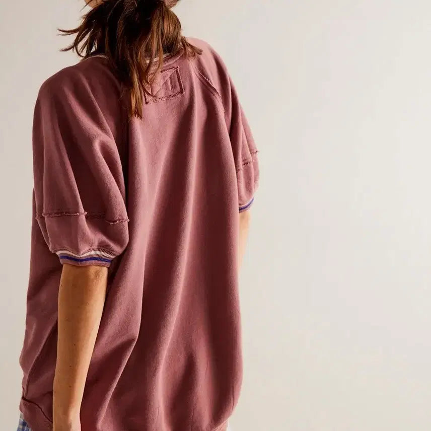 [SOLD OUT] 미국프리피플 로즈 반팔 맨투맨